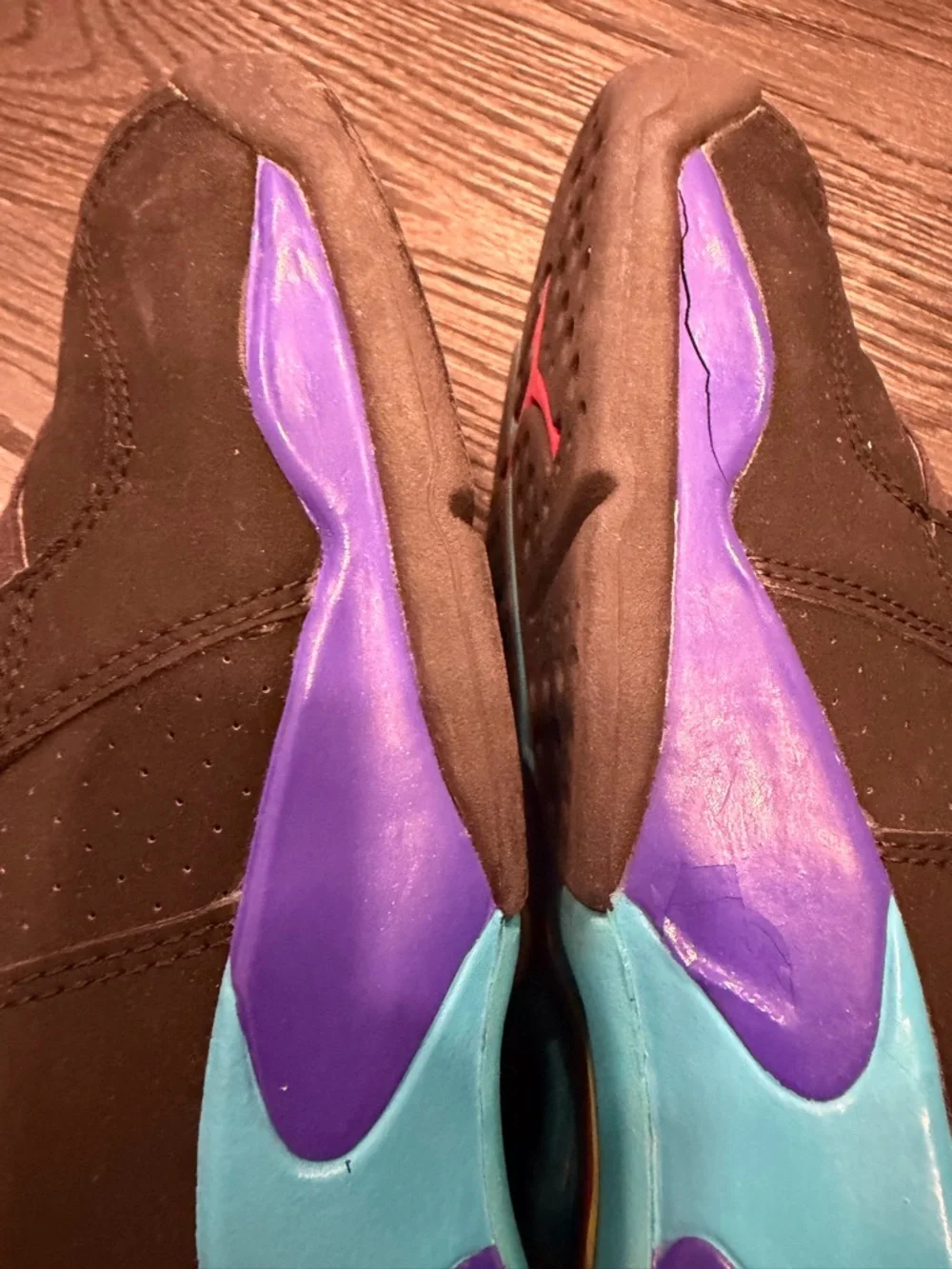 Nike Air Jordan 8 Retro GS 'Aqua' 2007 - size 13 VINTAGE